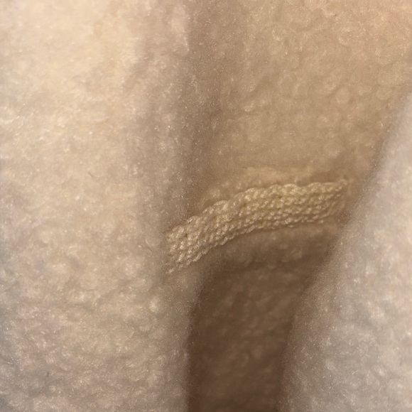 Future Collective Women's Cream Teddy Jacket - Picture 7 of 8